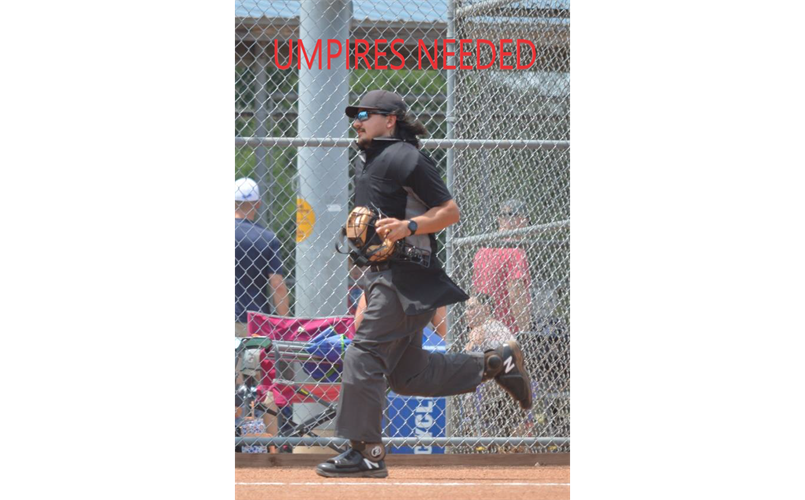 Interested in umpiring? Call us at 913-393-9891